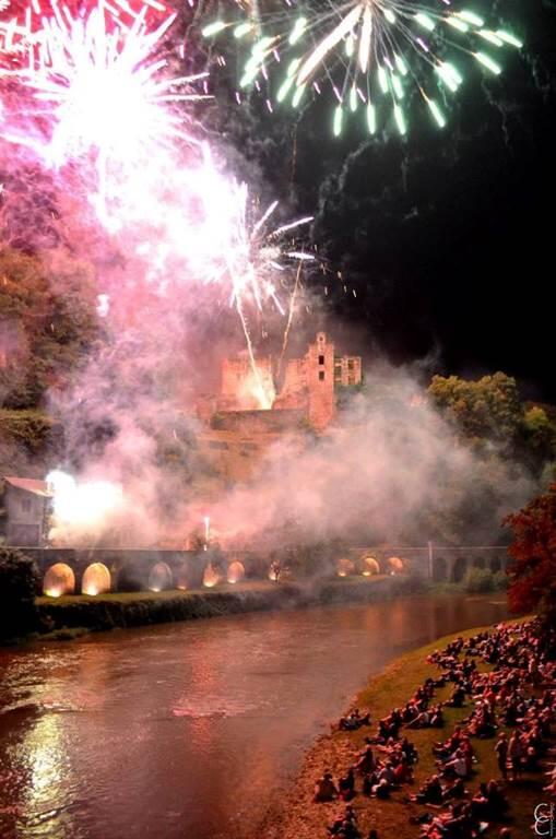 Feux d'artifices fêtes de Laguépie
