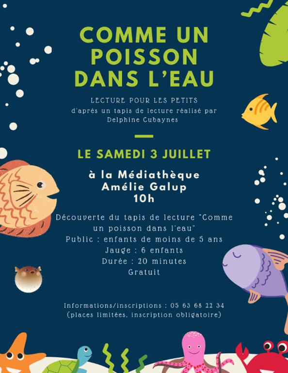 Comme un poisson dans l'eau