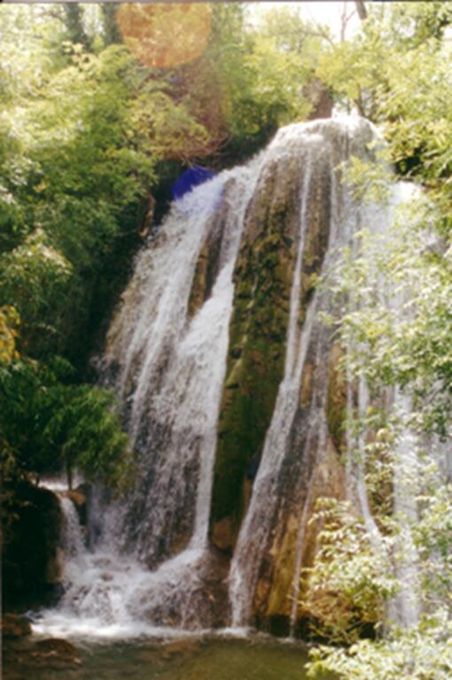La cascade pétrifiante de St Pierre Livron