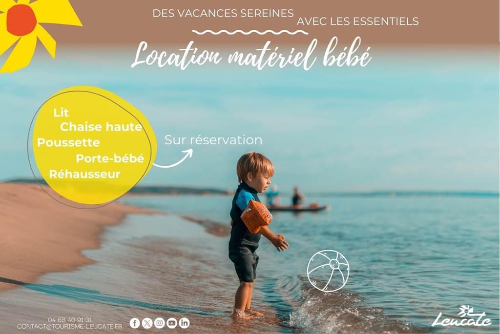 Location matériel bébé