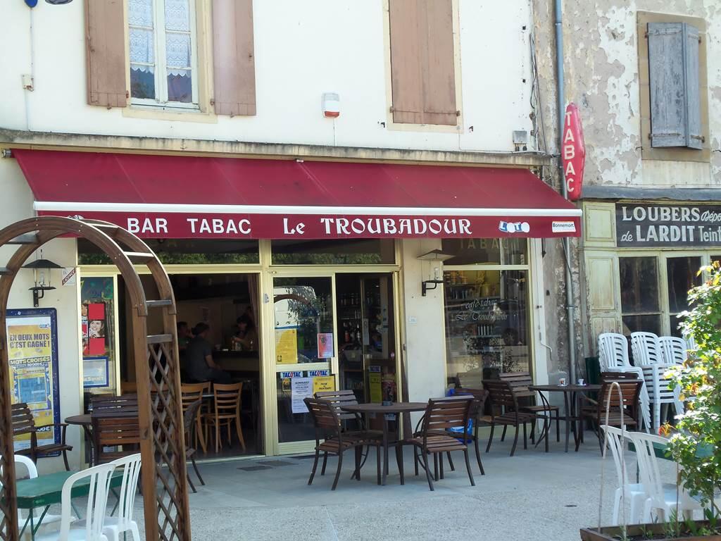 Vue extérieure du bar