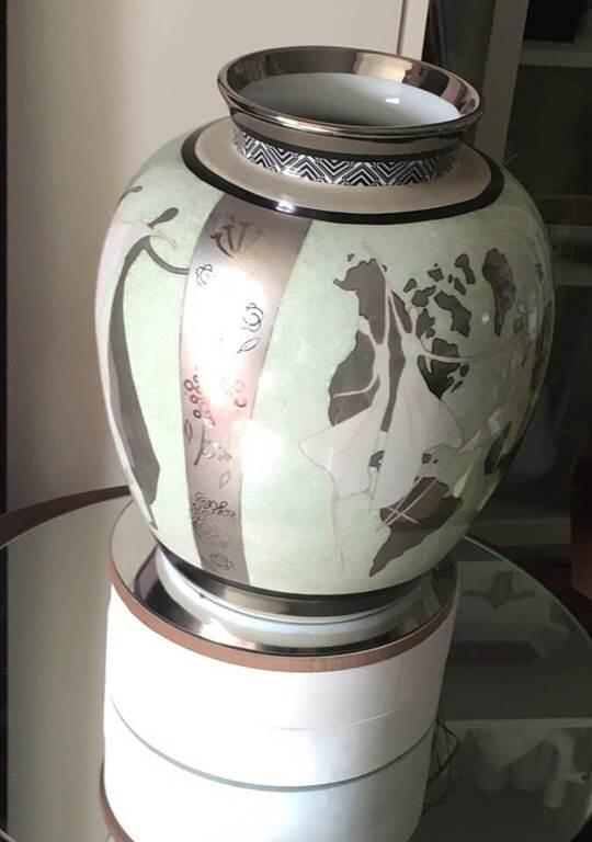 Exposition peinture sur porcelaine