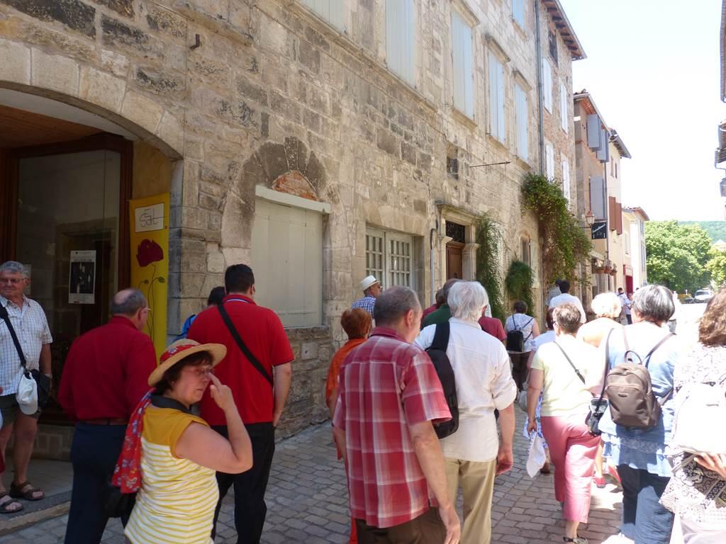 visite découverte de Saint Antonin Noble Val
