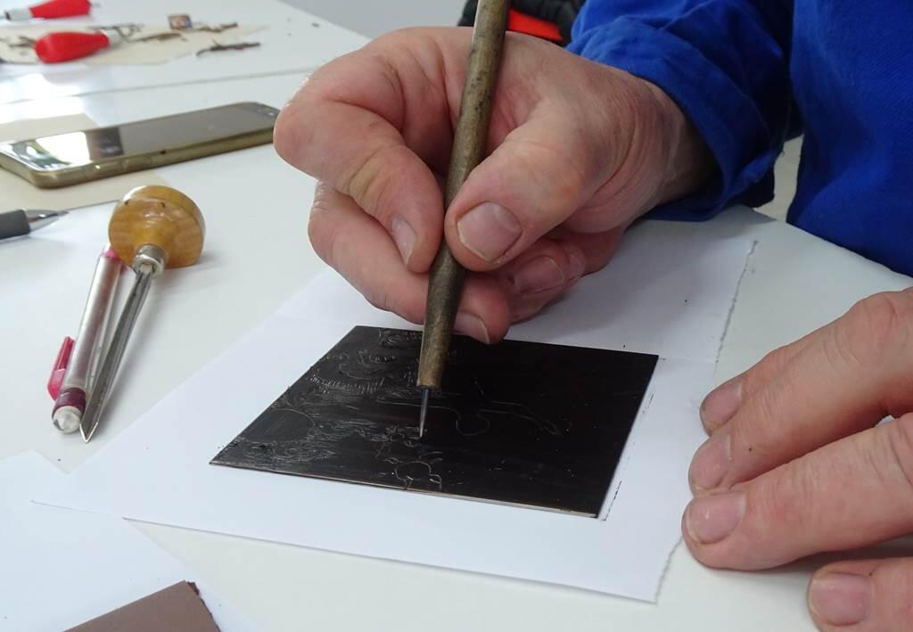 Atelier gravure impression