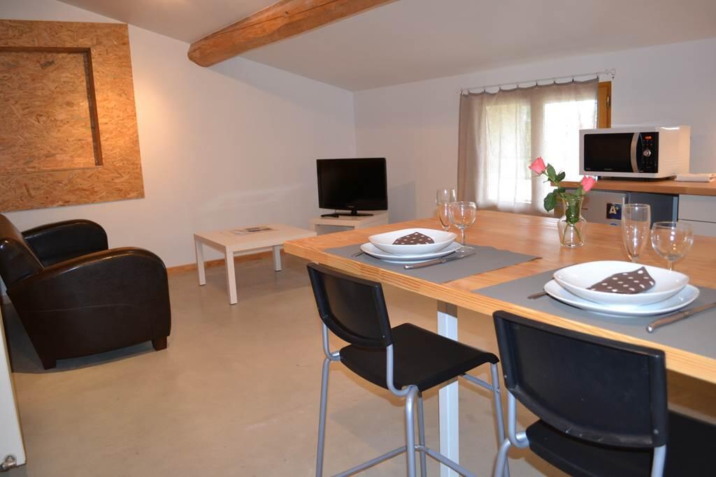 Le gîte de l'étage - salon