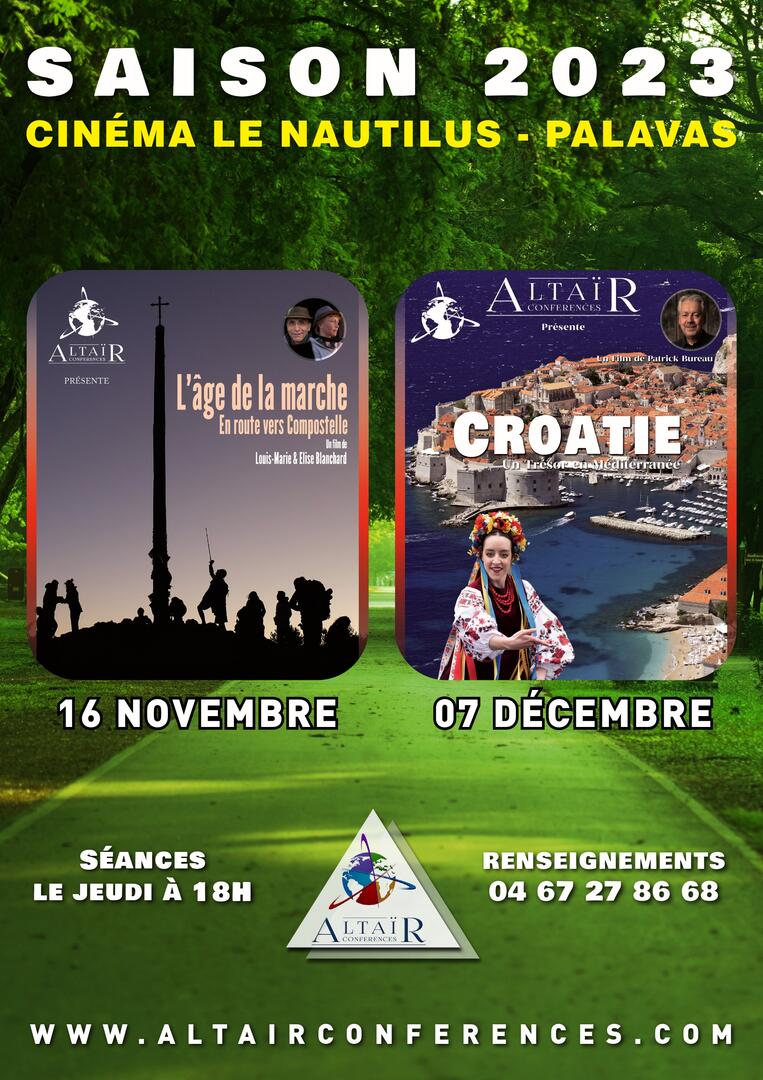 Affiche Altaïr Conférences