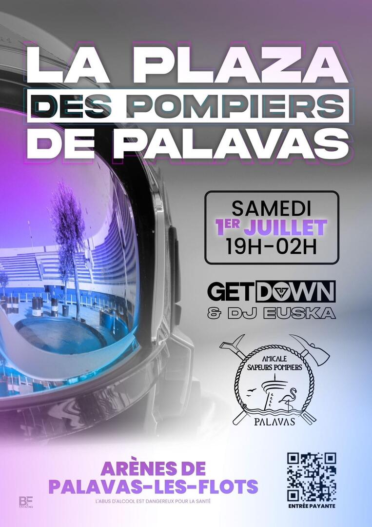 Affiche Bal Plaza des Pompiers