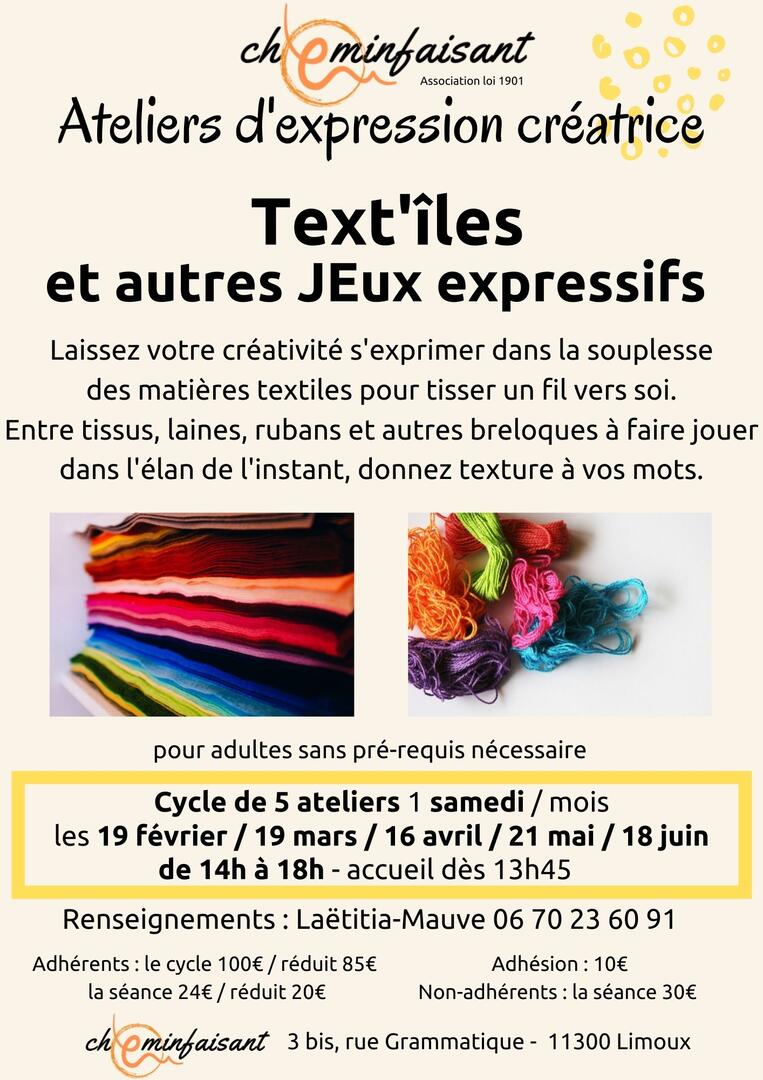Ateliers d'expression créatrice