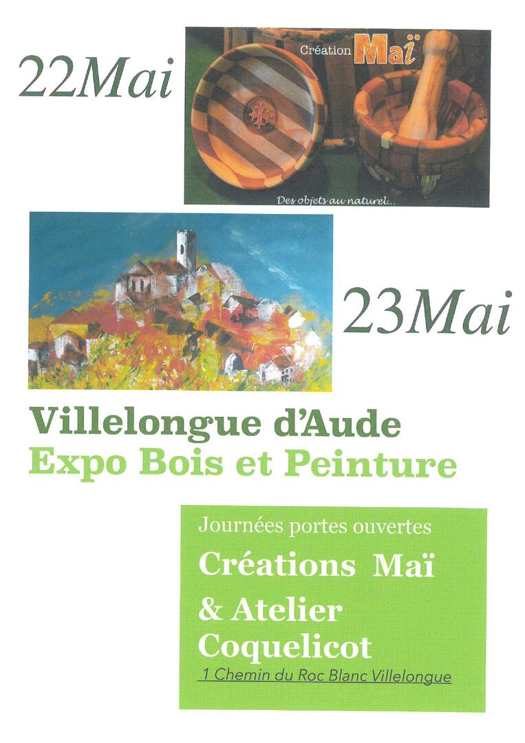 Expo Bois - Peinture 22 et 23.05 (1)