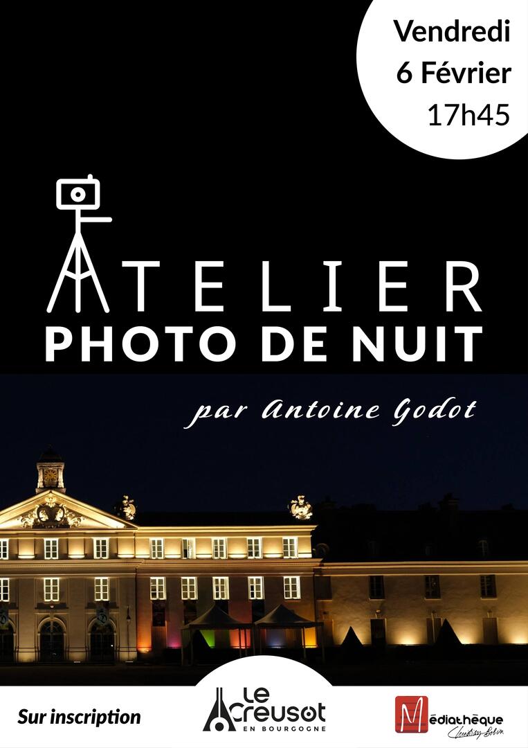 Atelier photo de nuit