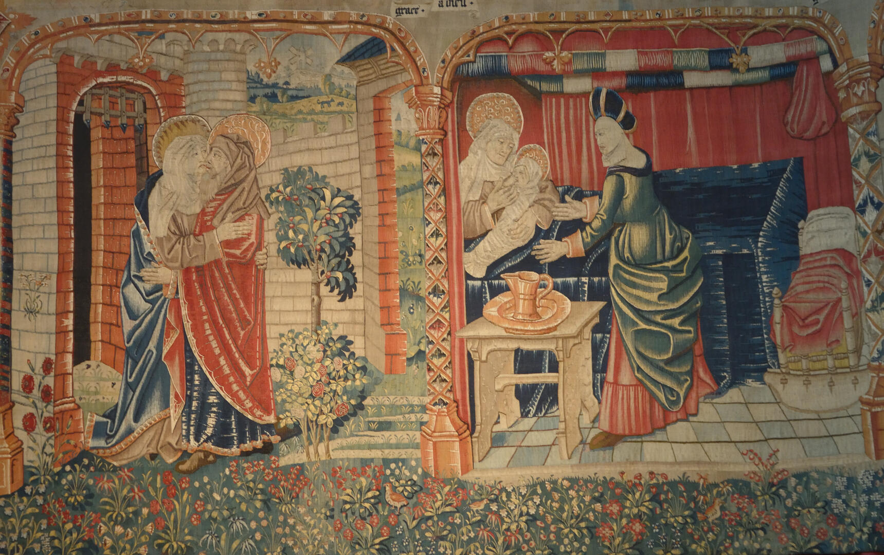 1 3 baiser porte dorée et 2 3 naissance de Marie