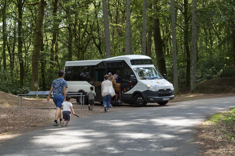 une navette permet de rejoindre Autun à Bibracte