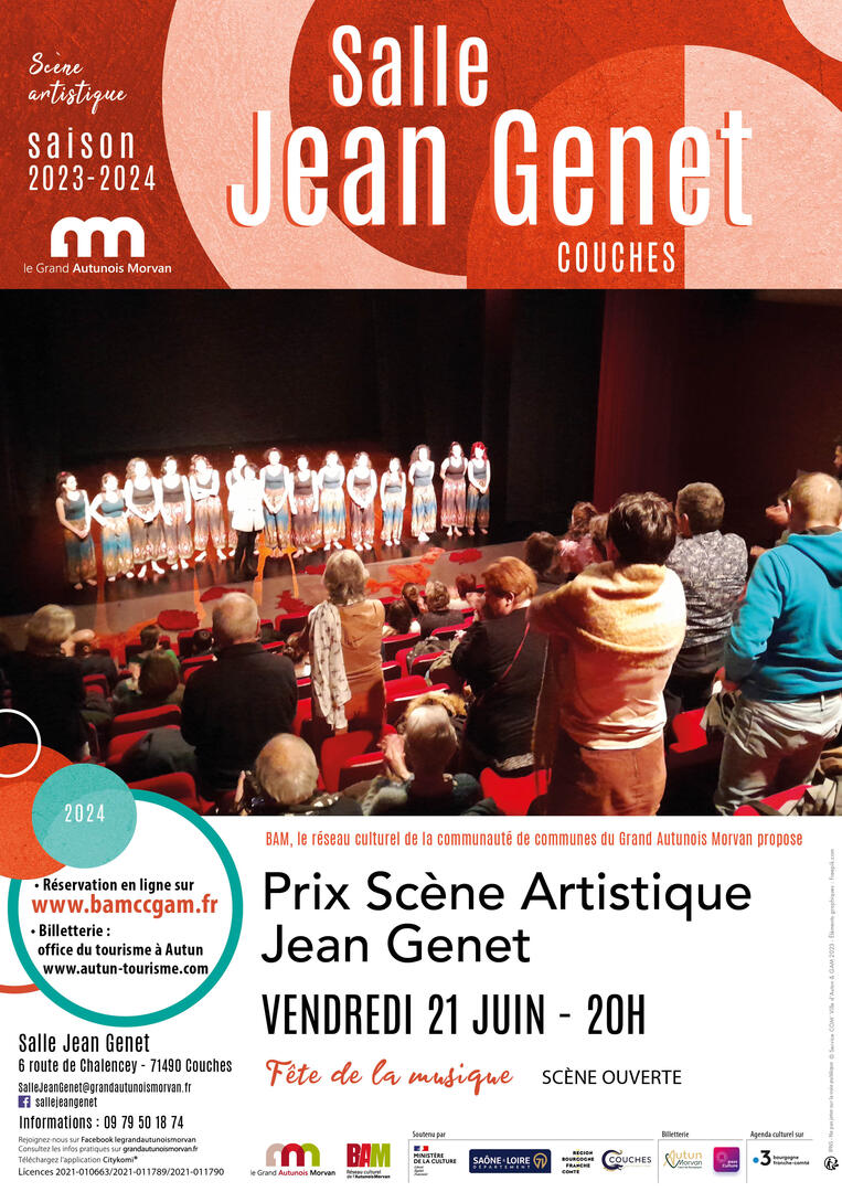 Prix scène artistique salle Jean Genet