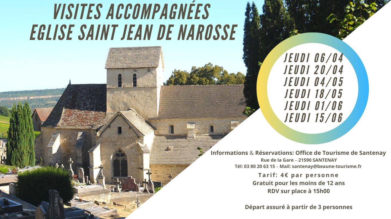 Santenay -Visite de Saint Jean de Narosse 2023