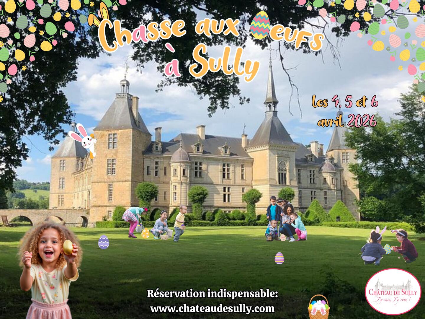 Chasse aux oeufs à Sully