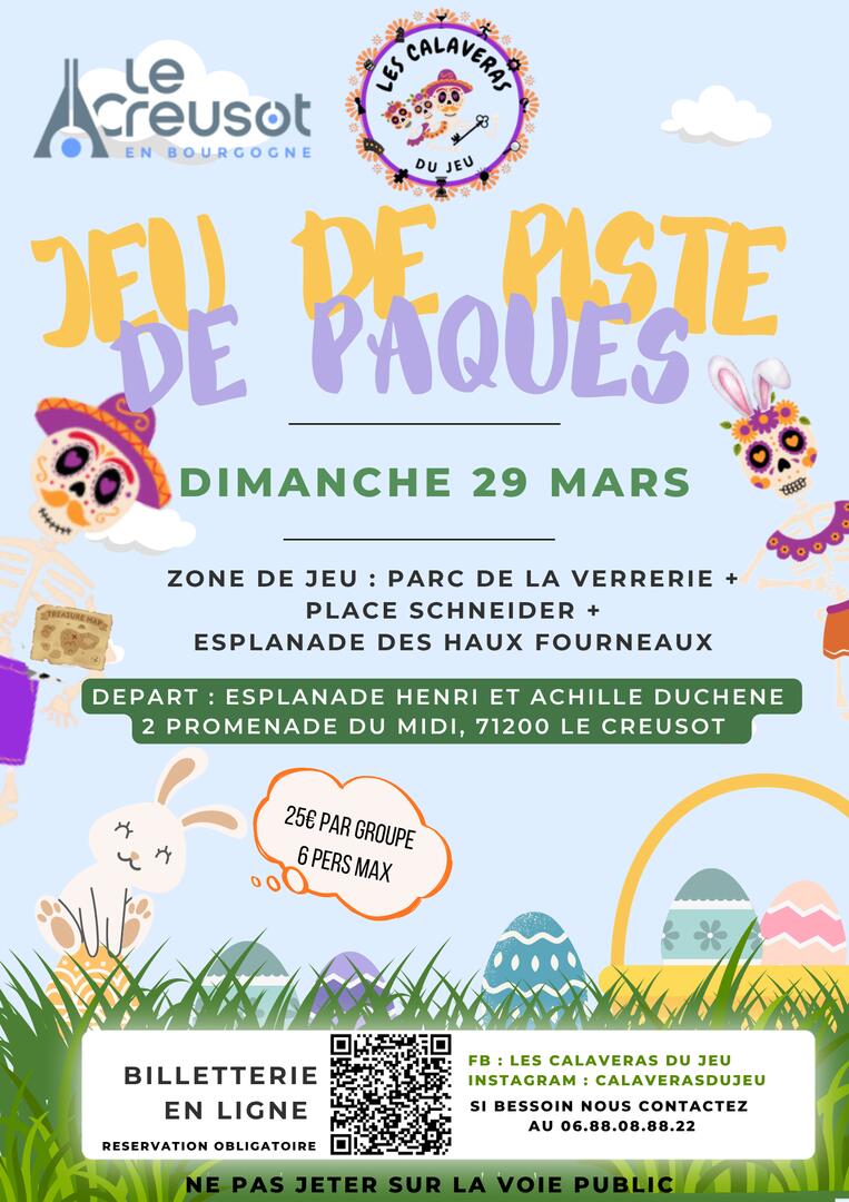 Affiche Creusot Pâques