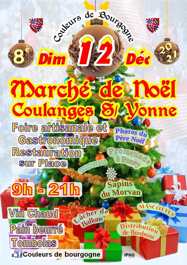 Marché de Noël Coulanges sur Yonne