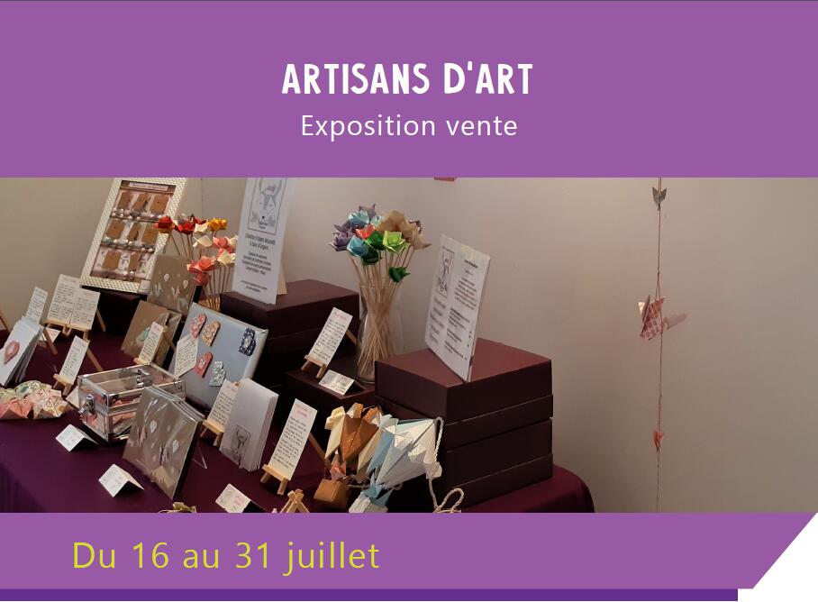 EXPOSITION-VENTE D'ARTISANS D'ART