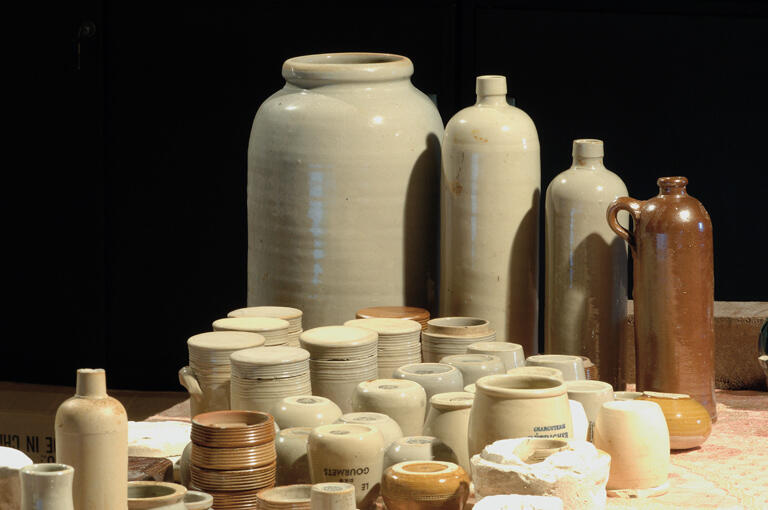 Pouilloux, site du Pont-des-Vernes, poterie Langeron