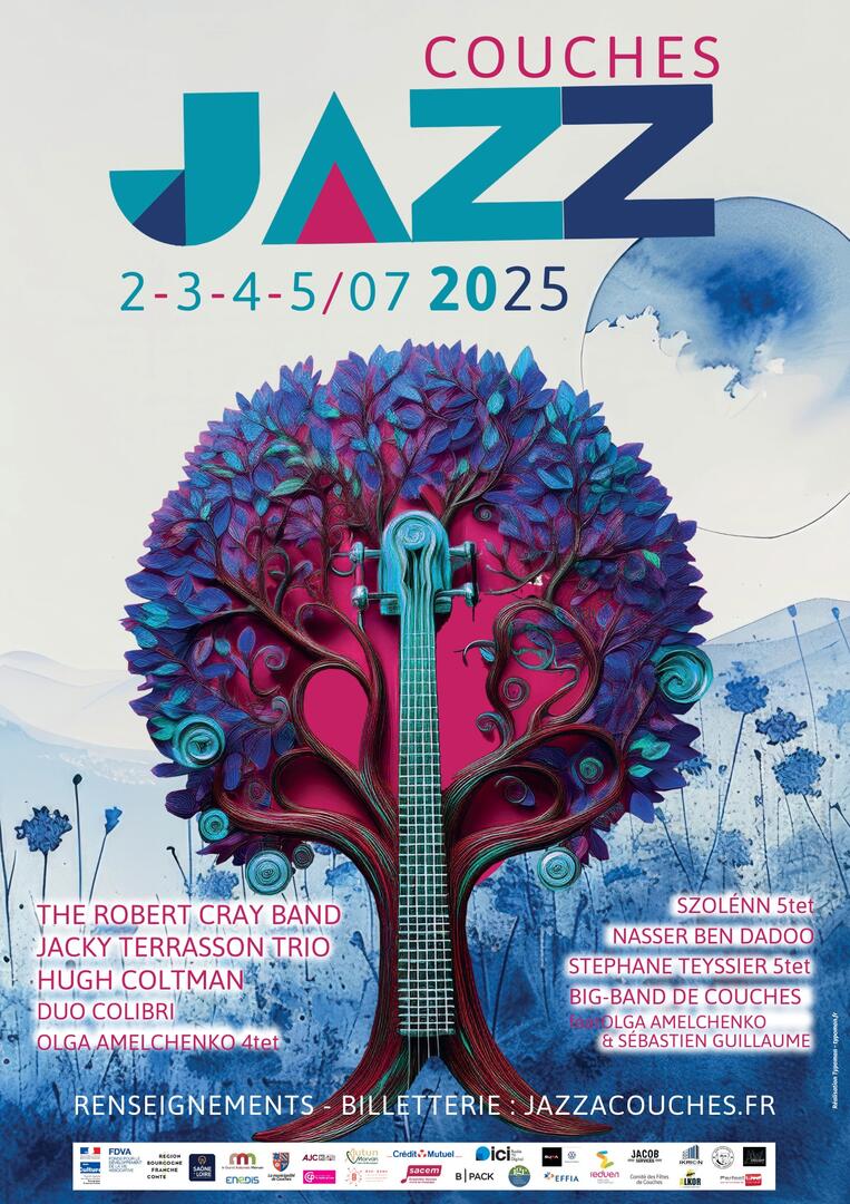 Jazz à Couches 2-3-4-5 juillet 2025