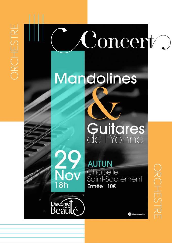 Concert Orchestre 30 musiciens guitares et mandolines
