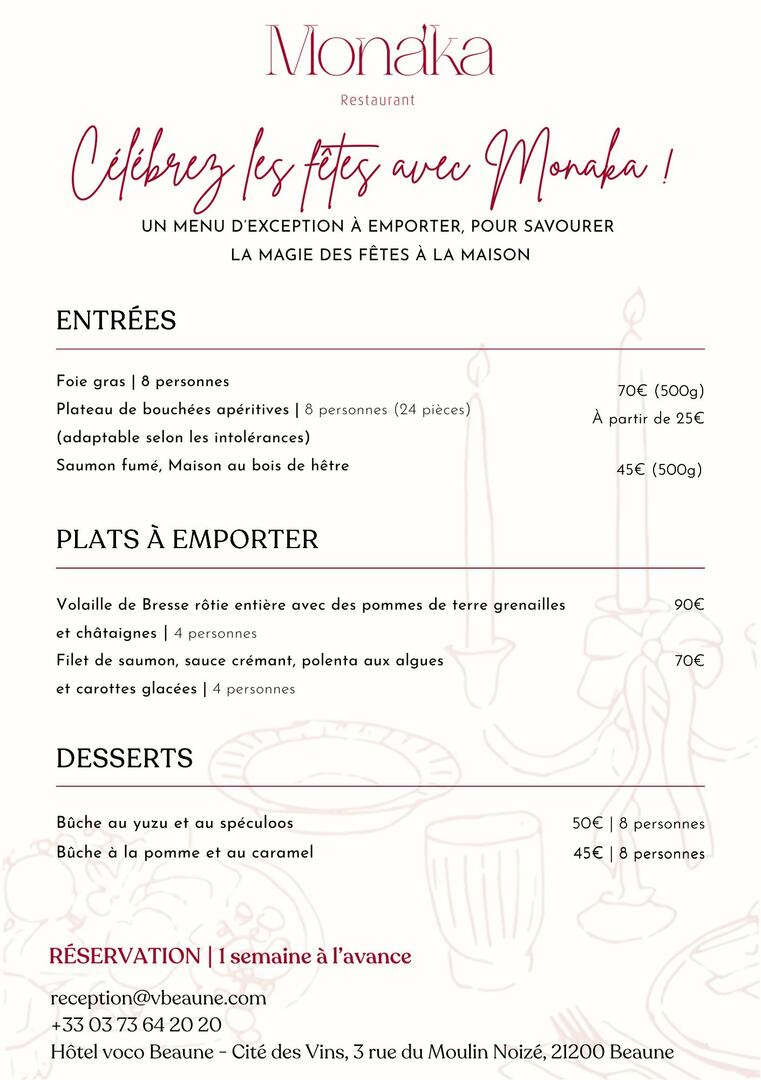 Commande à emporter