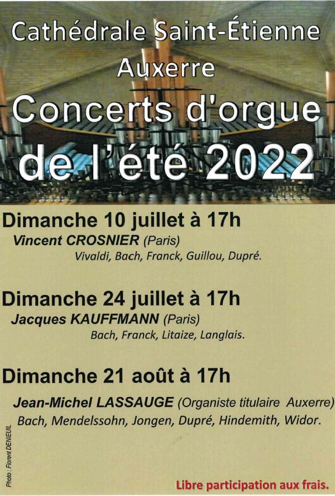 Concert d'orgue