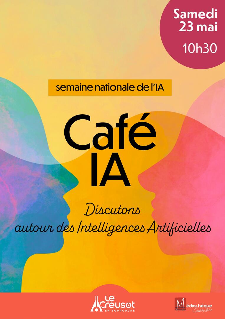 Café IA Affiche
