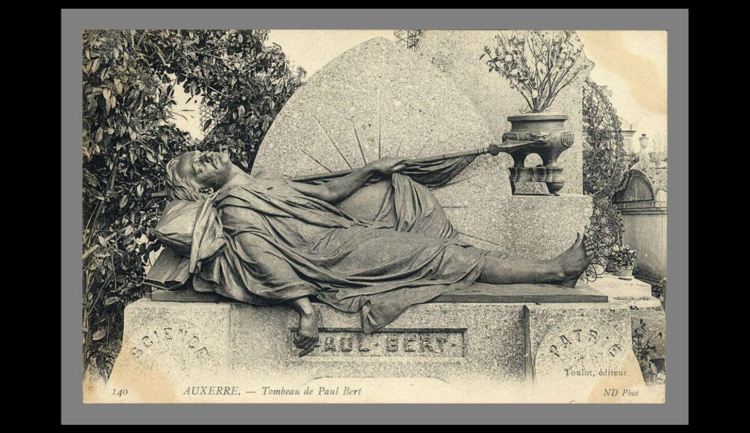 Cimetière saint-amâtre © Archives ville d'Auxerre