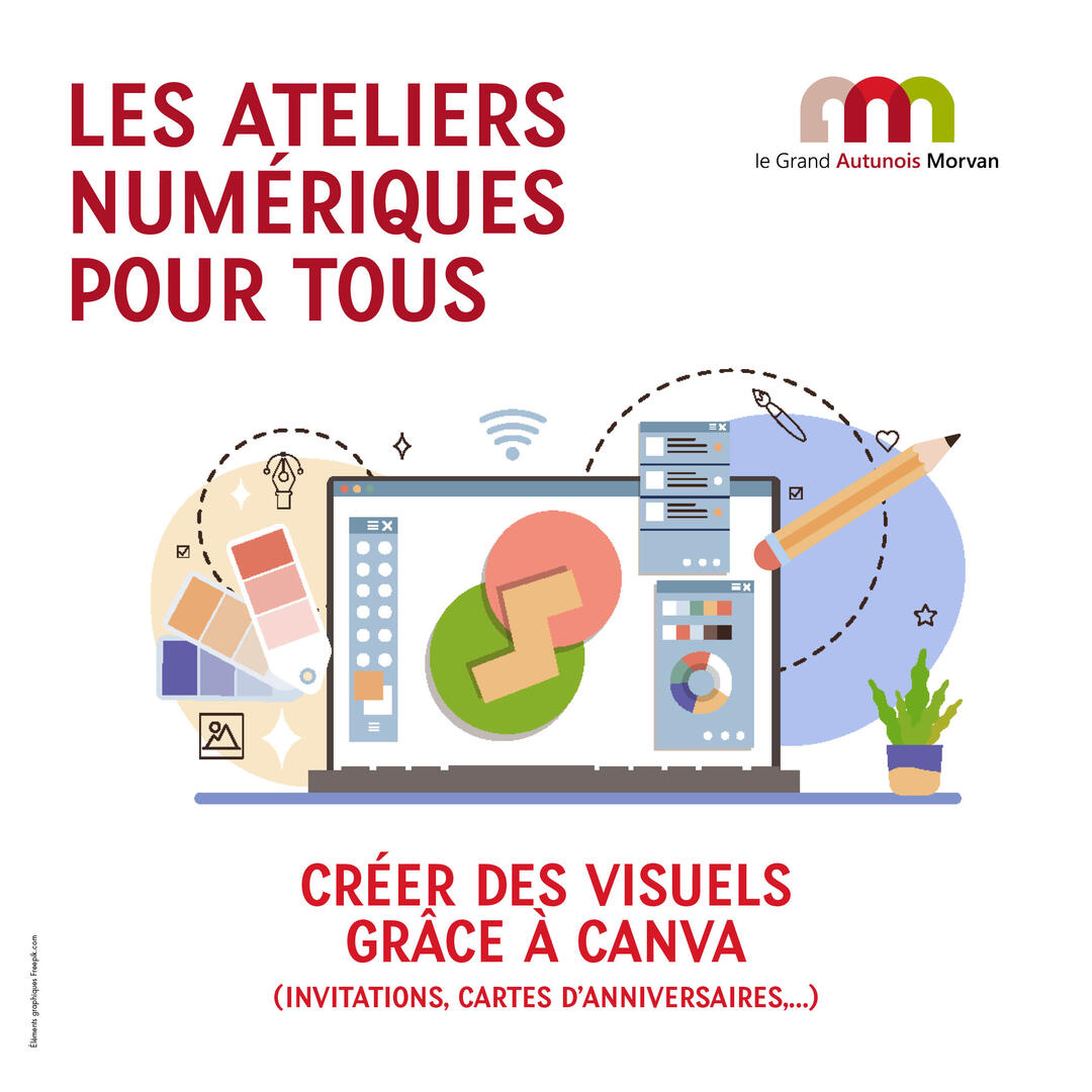 Créer des visuels grâce à canva - GAM 2023
