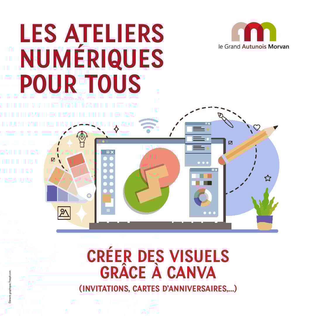 Créer des visuels grâce à canva - GAM 2023