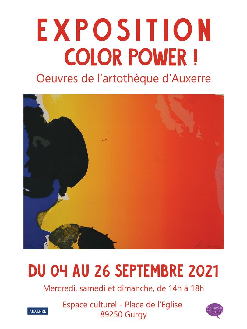 EXPOSITION COLOR POWER !