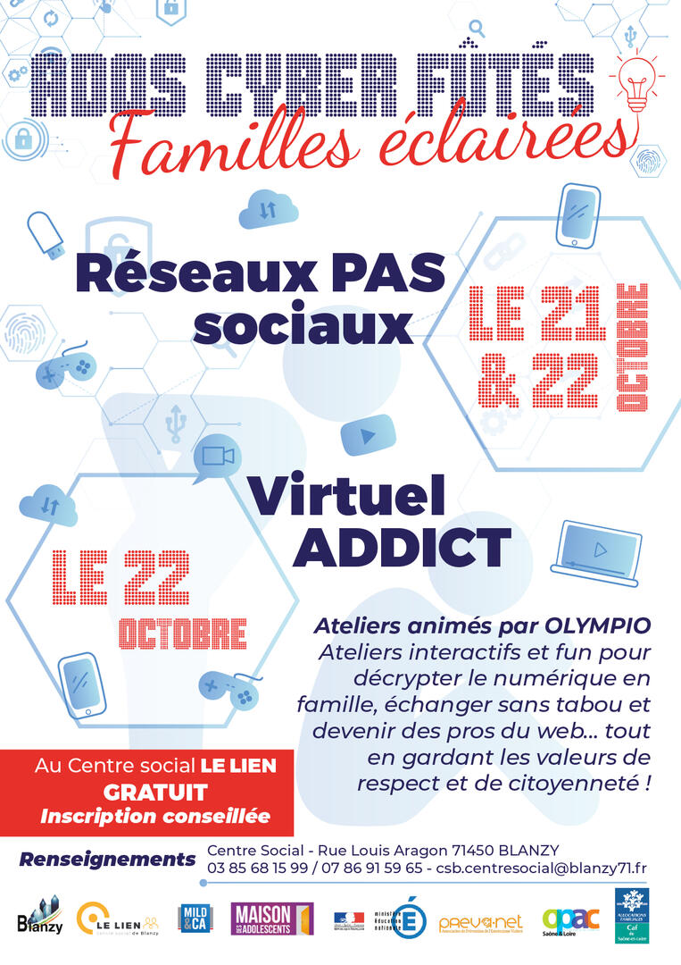 Affiche Ados cyberfutes