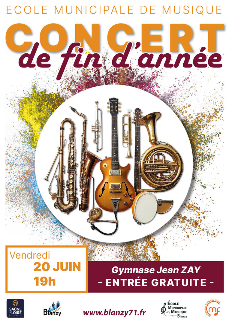 Concert de fin d'année de l'EMM