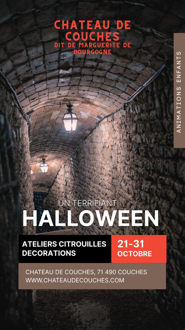 AFFICHE HALLOWEEN AU CHATEAU 2026