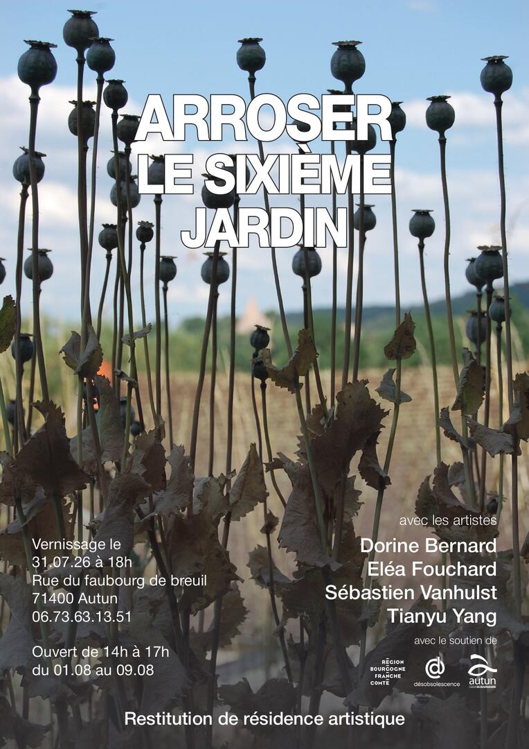 Affiche sixième jardin