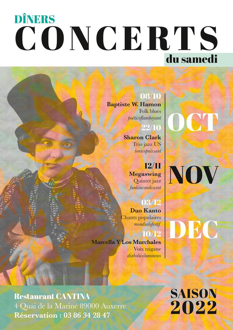 Dîner-concert à la Cantina - Auxerre
