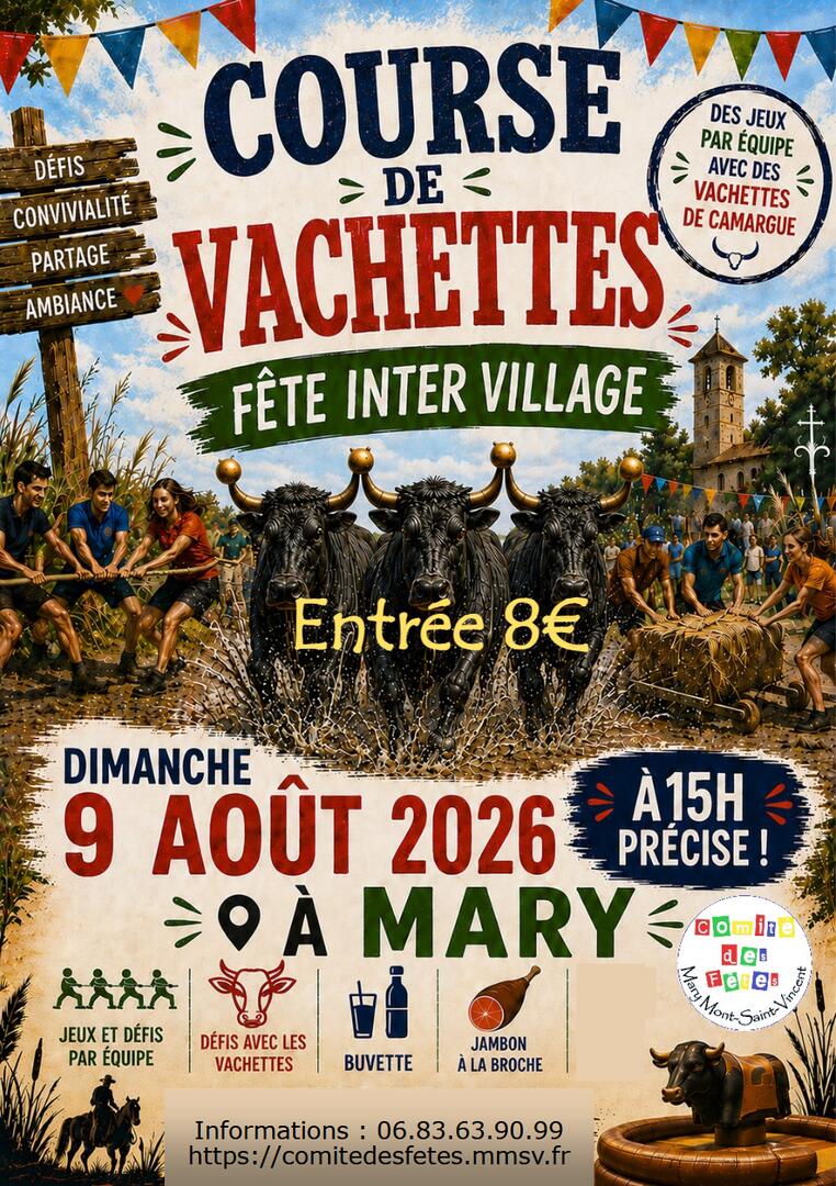 Affiche Vcahettes de Mary