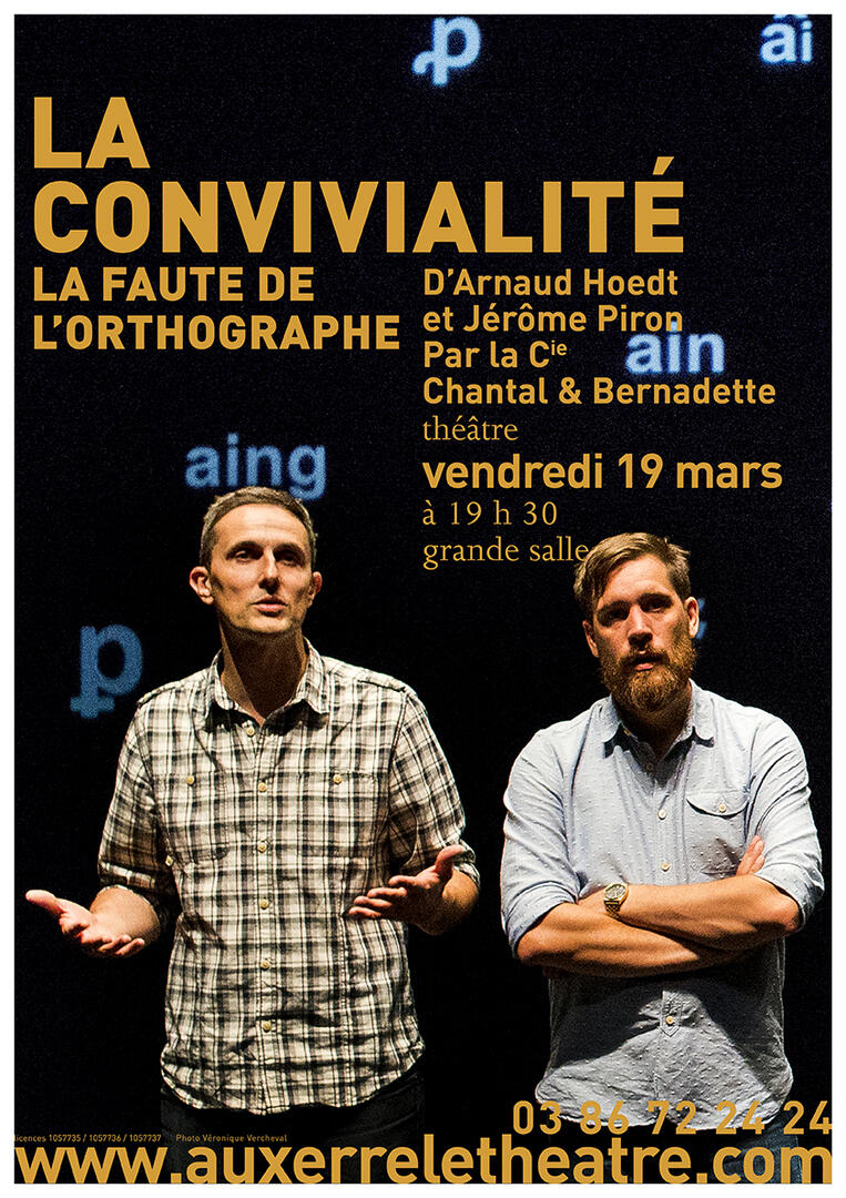 Affiche A3 La convivialité