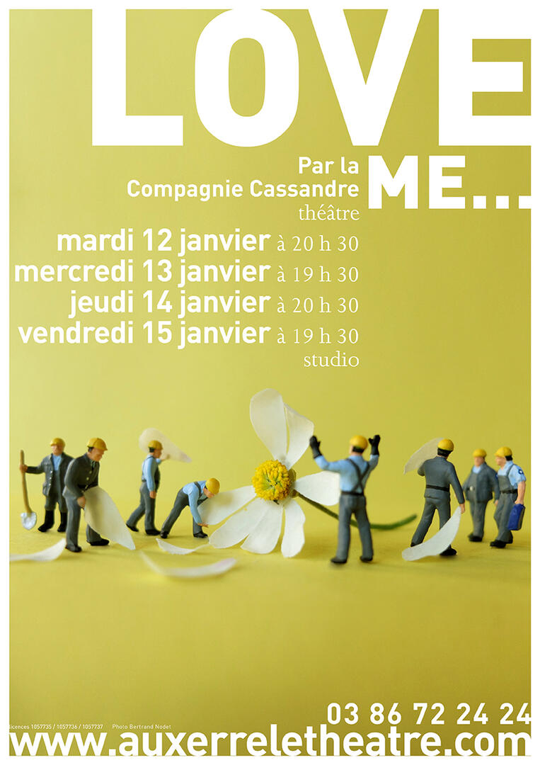 Affiche A3 Love me