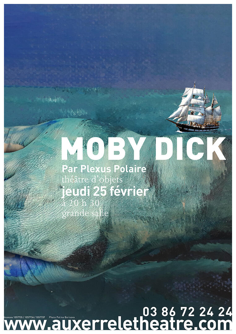 Affiche A3 Moby dick