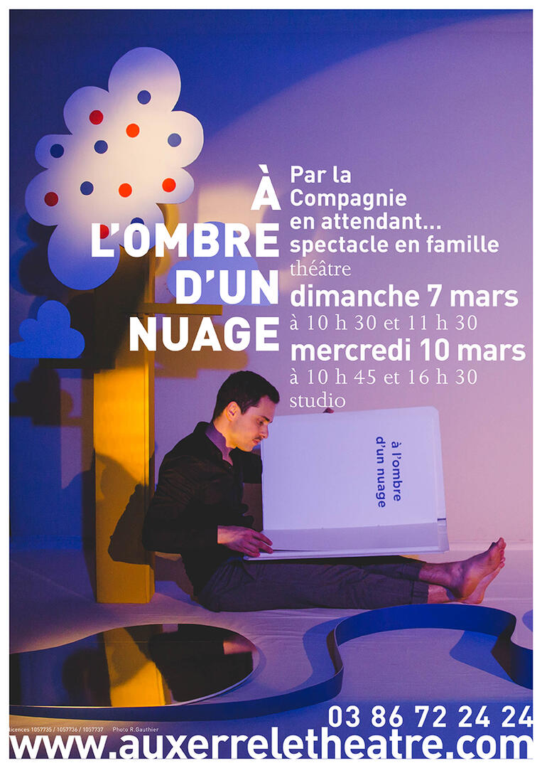 Affiche A3 à l'ombre d'un nuage