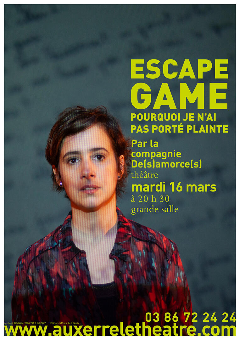 Affiche A3 escape game