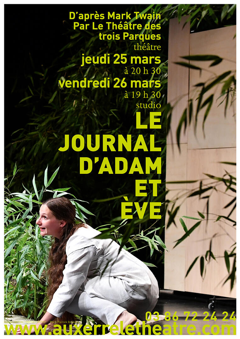 Affiche A3 le journal d'adam et ève