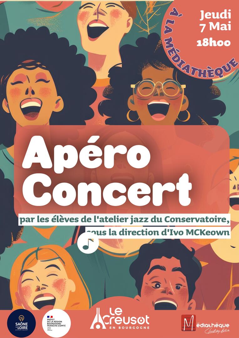 Affiche Apéro Concert atelier jazz