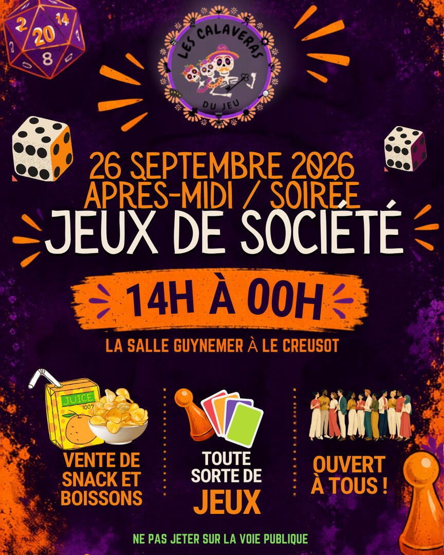 Affiche Evènement Jeux