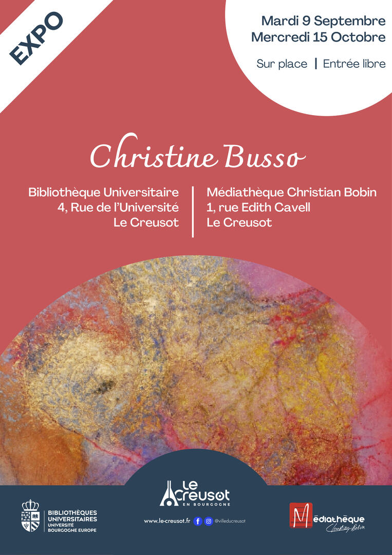 Affiche Christine Busso