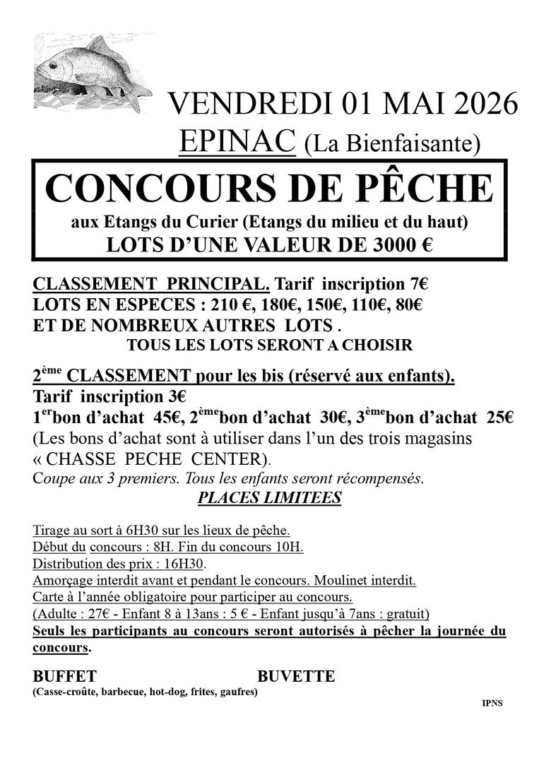 Concours de pêche