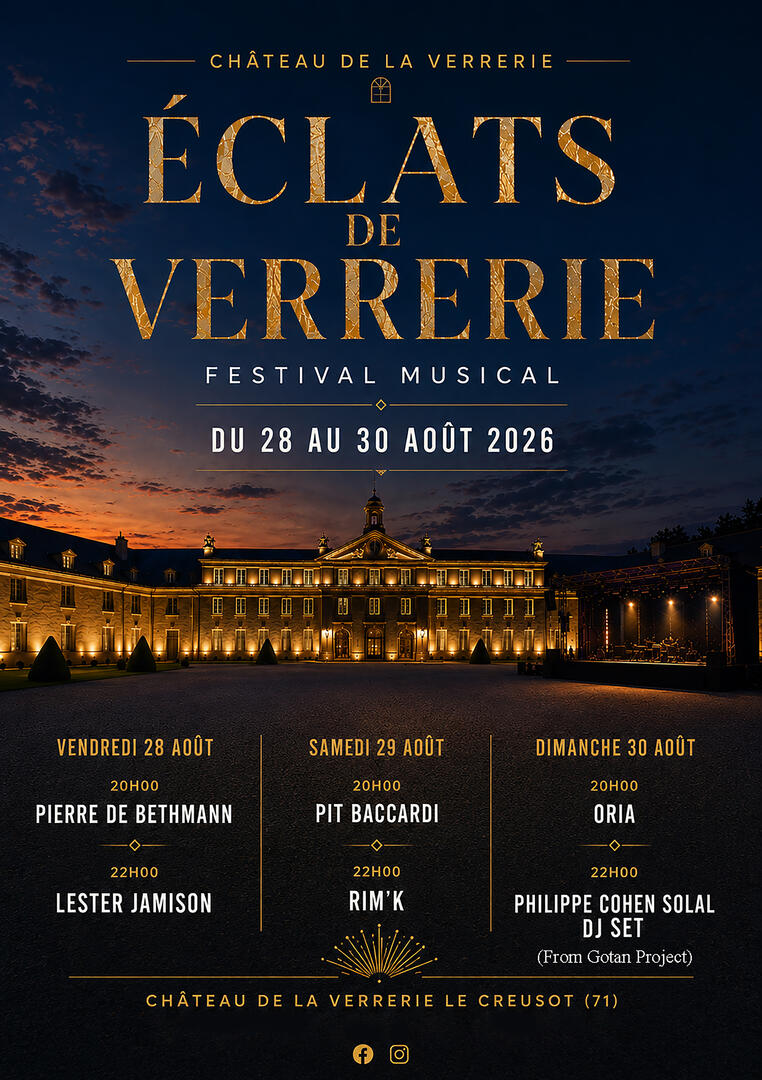 Affiche Éclats de Verrerie