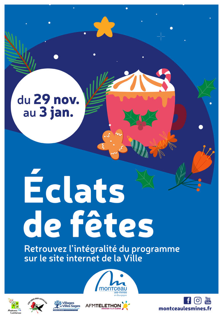 Affiche Éclats de fêtes 2025